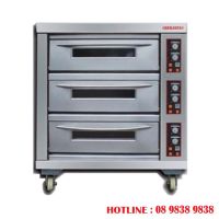 Gas heated baking oven - 1 deck BJY=G180-3BD