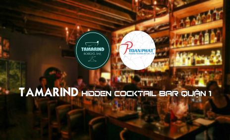 Thi công và thiết kế hệ thống quầy bar tại Tamarind Bar