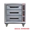 Gas heated baking oven - 1 deck BJY=G180-3BD