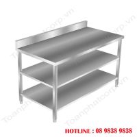 3-Storey Flat Stainless Steel Shelf 