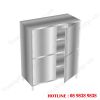 Open Door Stainless Steel Kitchen Cabinet TOAN PHAT