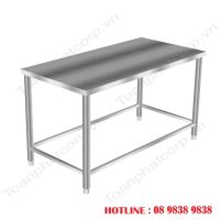 Stainless steel kitchen table
