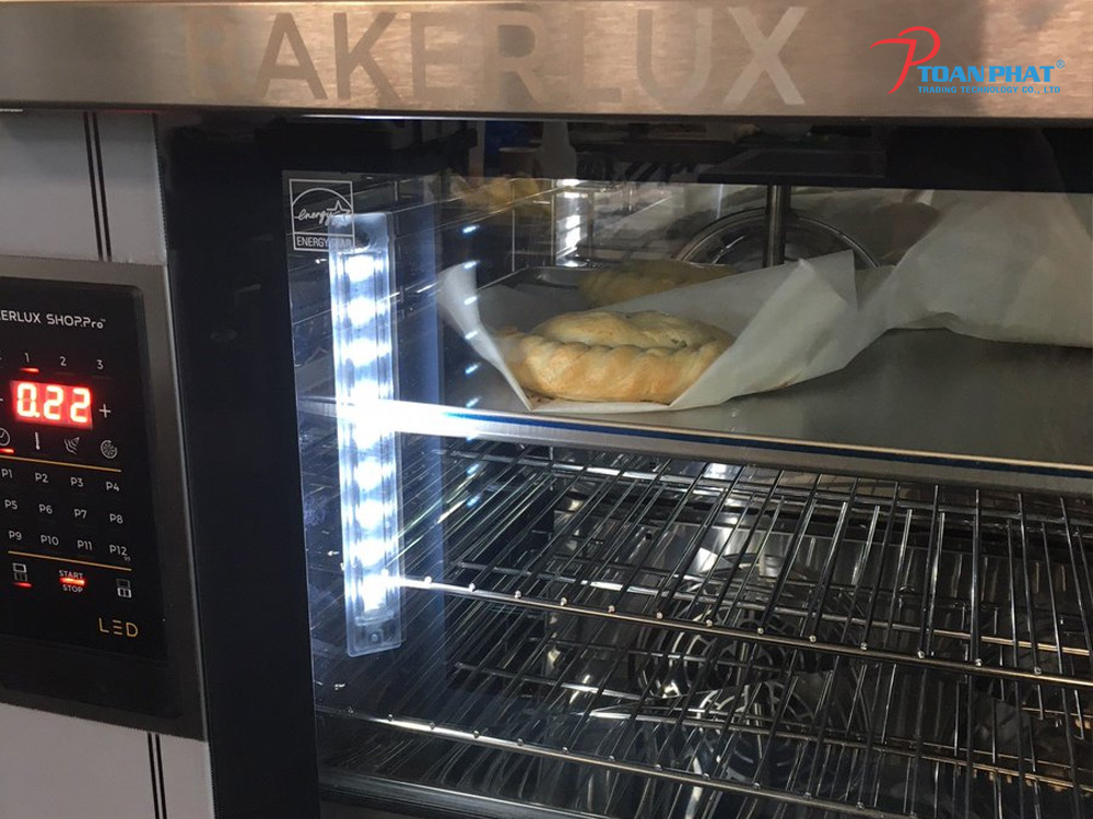 lò nướng UNOX bakerlux shop.pro led