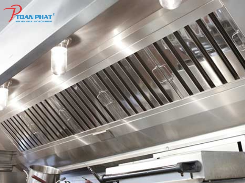 DỰ ÁN THI CÔNG BẾP NHÀ HÀNG - CHUỖI QUÁN BỤI 8 Hệ thống hút khói
