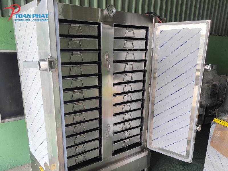 DỰ ÁN THI CÔNG BẾP NHÀ HÀNG - CHUỖI QUÁN BỤI 7 Tủ cơm công nghiệp