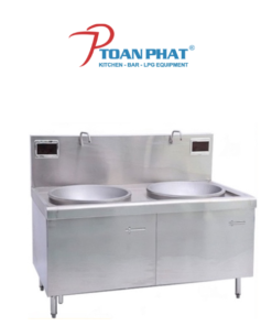BẾP Á TỪ ĐÔI LIỀN CHẢO 20KW
