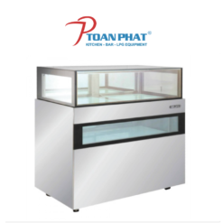 TỦ TRƯNG BÀY BÁNH KÍNH CHỮ NHẬT HAI TẦNG BERJAYA