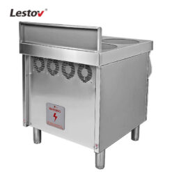 BẾP ĐIỆN TỪ CÔNG NGHIỆP 4 HỌNG HỘC TỦ LESTOV LT-B300IV-B135 7 BEP 4 HONG