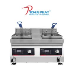 BẾP CHIÊN NHÚNG ĐIỆN ĐÔI LESTOV 2*8L LT-TZL-S135