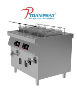 BẾP CHIÊN NHÚNG ĐIỆN LESTOV 4 RỔ CHIÊN 2*27L LT-ZLII-D108
