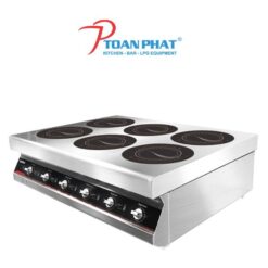 BẾP ĐIỆN TỪ CÔNG NGHIỆP 6 HỌNG LESTOV LT-TBZ300IV-B135