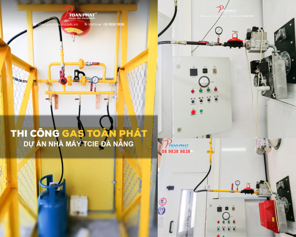 THI CÔNG HỆ THỐNG GAS NHÀ HÀNG - KHÁCH SẠN 4 Hệ thống gas công nghiệp Toàn Phát thi công