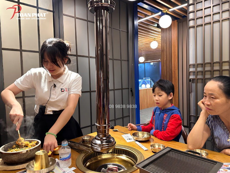 HỆ THỐNG HÚT KHÓI TẠI BÀN 13 Ưu điểm của hệ thống hút khói tại bàn