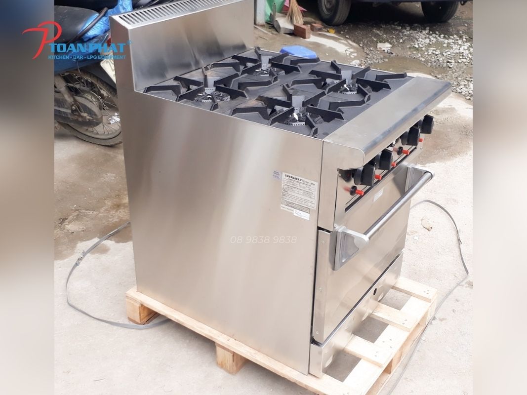 BẾP ÂU 4 HỌNG CÓ LÒ NƯỚNG DRO4L BERJAYA 5 Liên hệ Toàn Phát để có mức giá chính xác