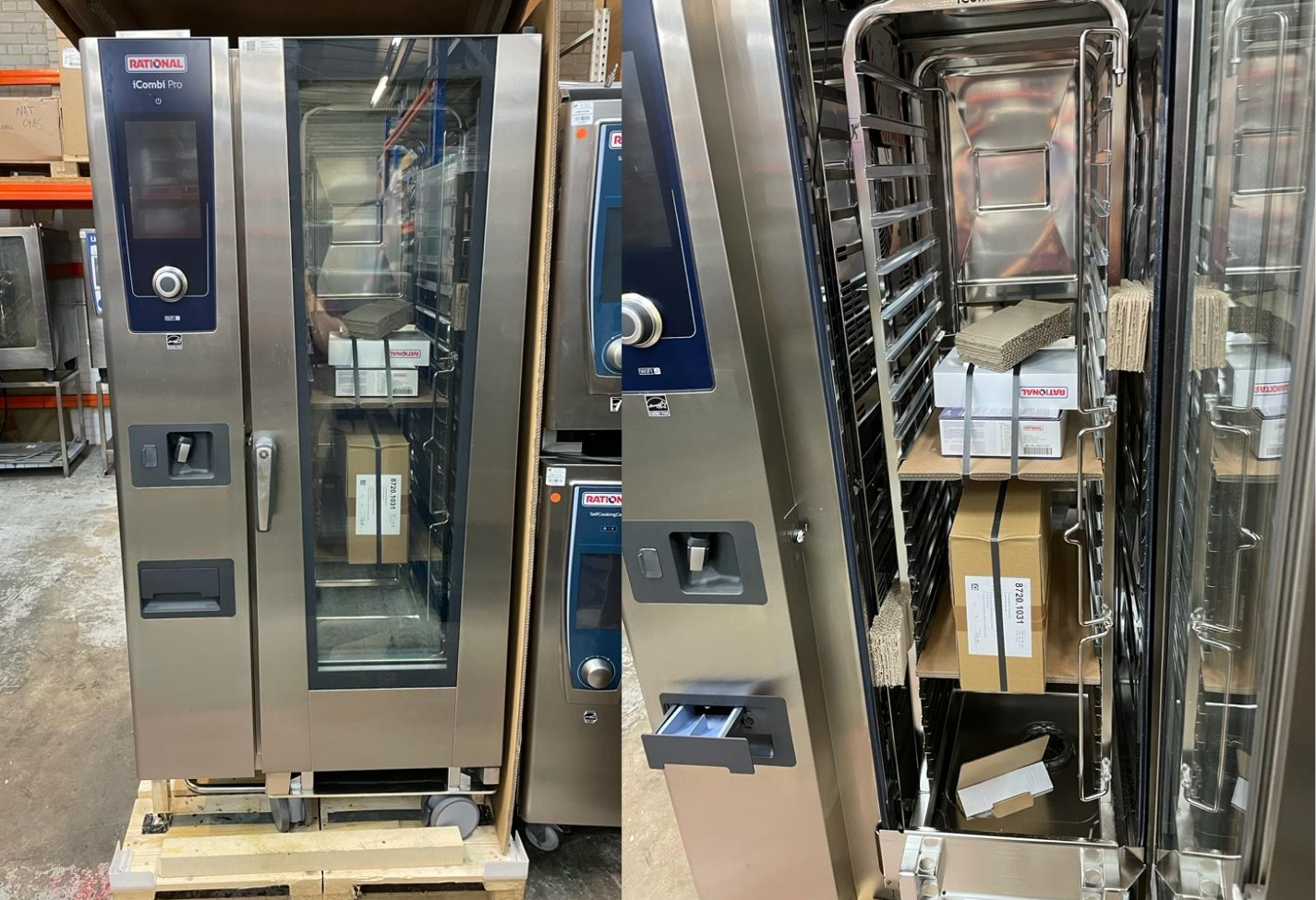 Lò hấp nướng đa năng Rational iCombi Classic 20 khay GN 2/1