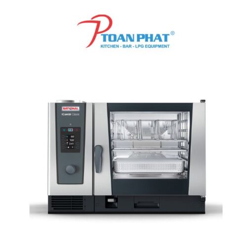Lo hap nuong da nang Rational iCombi Classic 6 khay GN2 1