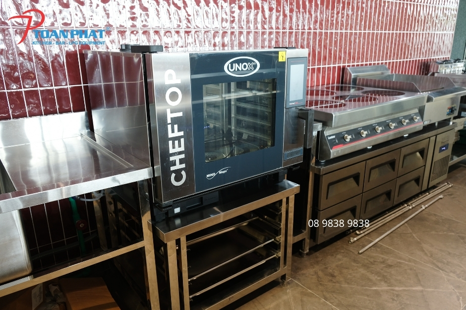 LÒ NƯỚNG ĐỐI LƯU UNOX BAKERLUX SHOP.PRO TOUCH 4 KHAY 6 Toàn Phát cung cấp lò nướng Unox cho nhiều nhà hàng, khách sạn,...