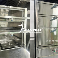 Ưu điểm nổi bật của tủ hấp hải sản 3 tầng