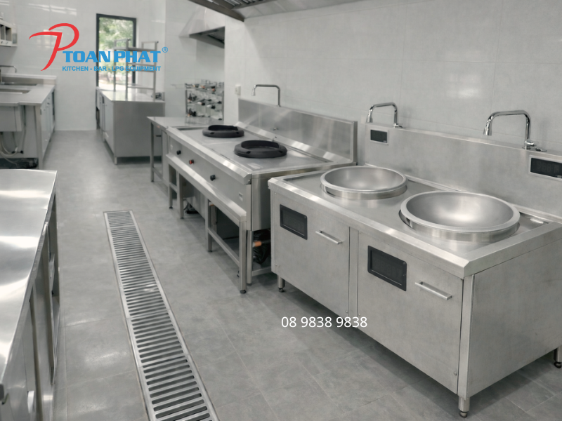 Bếp Á điện từ đôi liền chảo vận hành an toàn, không khói lửa