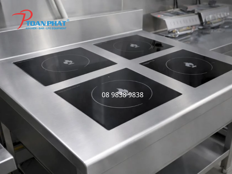 Hiệu suất nấu cao, phù hợp bếp nhà hàng và bếp công nghiệp lớn