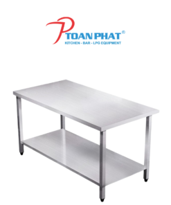 BÀN INOX 2 TẦNG