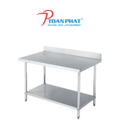 BÀN INOX 2 TẦNG THỚT CHẶT CÓ GÁY