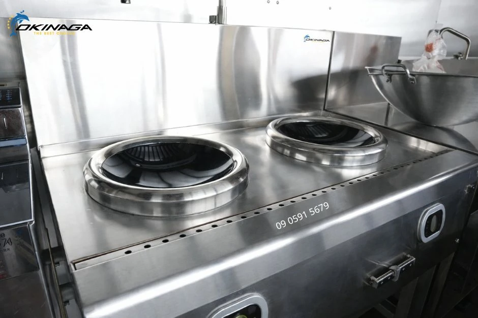 Bếp từ đôi công nghiệp OKINAGA