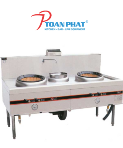 Bếp Á đôi có quạt thổi 1 bầu nước