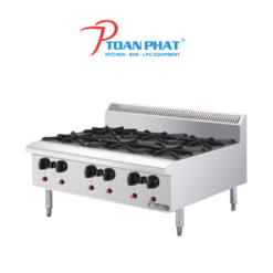 BẾP ÂU 6 HỌNG DÙNG GAS BERJAYA OB6