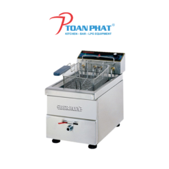 BẾP CHIÊN NHÚNG ĐIỆN ĐƠN CÓ VAN XẢ DẦU THỪA BERJAYA SDF12D