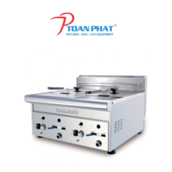 BẾP CHIÊN NHÚNG GAS ĐÔI BERJAYA GDF11D