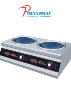 Bếp điện từ 2 đầu mặt lõm CZC -19D