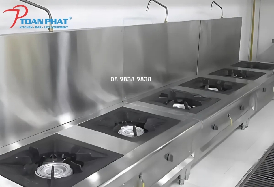 Tính ứng dụng của bếp hầm đôi công nghiệp