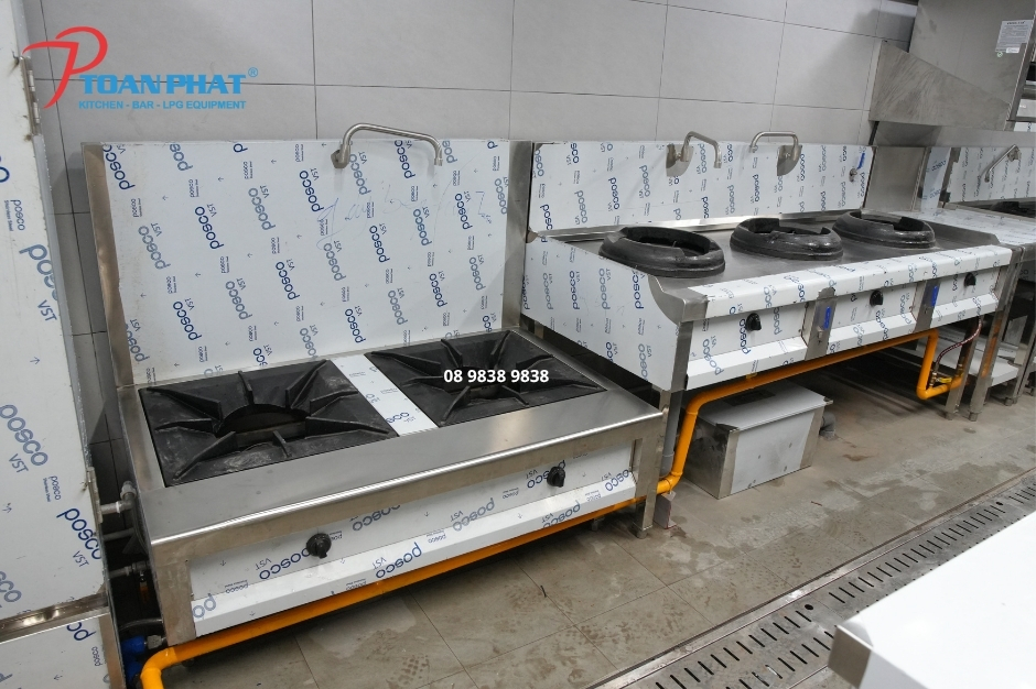Bếp hầm đôi do Toàn Phát sản xuất