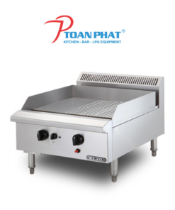 BẾP CHIÊN NỬA PHẲNG NỬA NHÁM DÙNG GAS BERJAYA GG2B12R