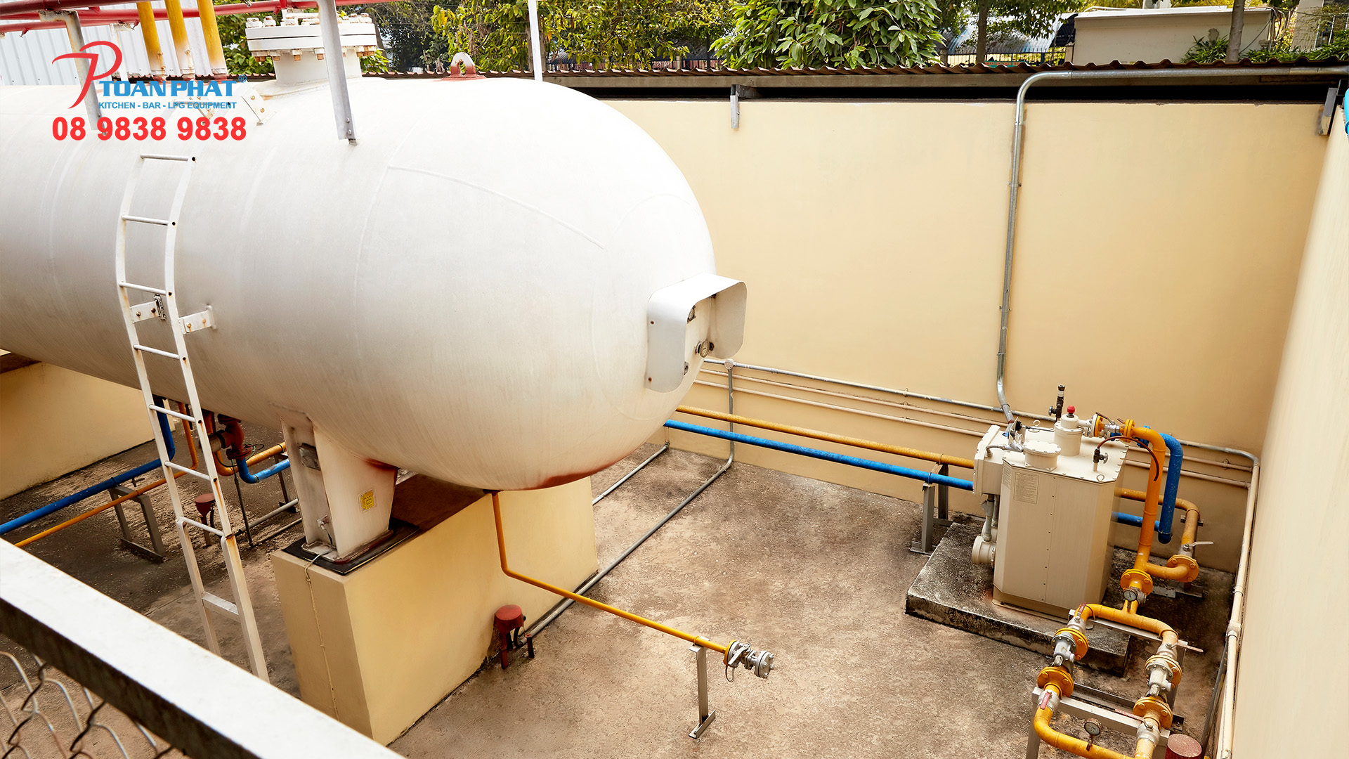 BỒN GAS CÔNG NGHIỆP 2 Bồn gas công nghiệp