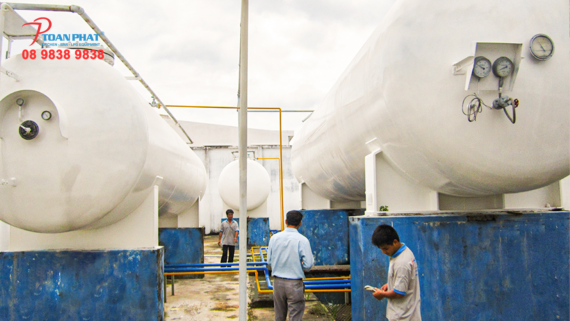 BỒN GAS CÔNG NGHIỆP 4 Ưu điểm khi sử dụng bồn gas công nghiệp