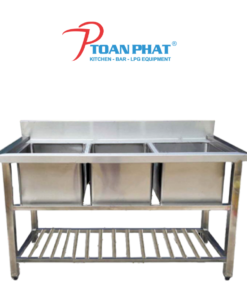 BỒN RỬA BA CÓ KỆ SONG