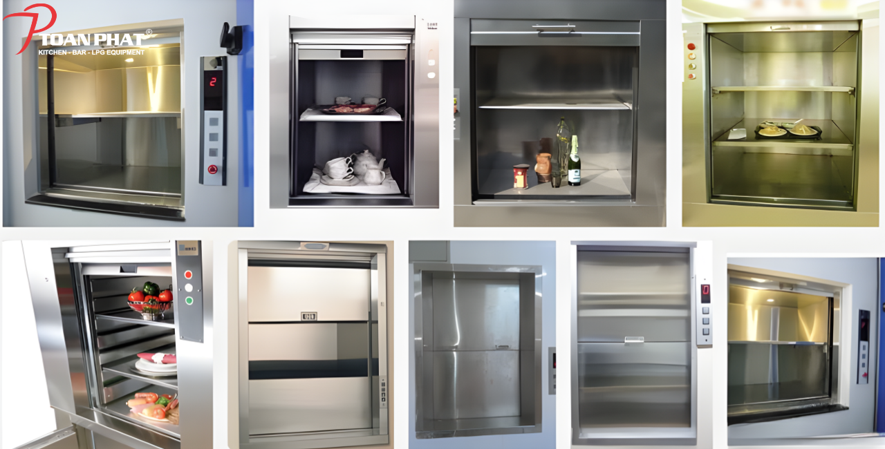 THANG TỜI THỰC PHẨM 7 Các loại thang thực phẩm phổ biến hiện nay