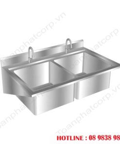 CHẬU RỬA INOX ĐÔI 11 chau rua treo tuong don toanphatcorp 1553670879127