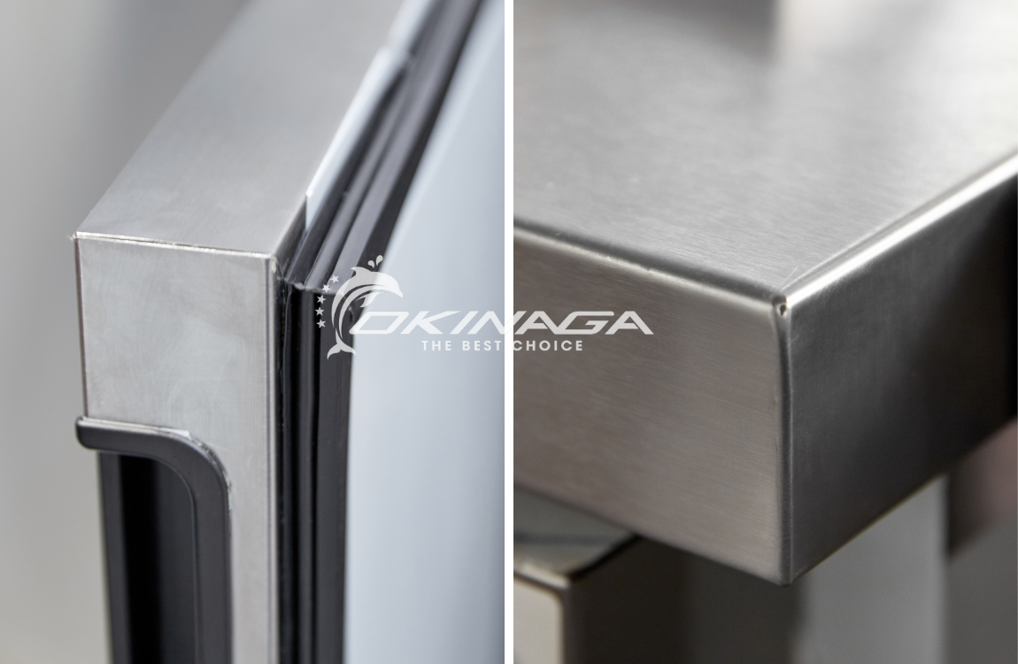 form-3 Các góc cạnh của bàn inox OKINAGA được gia công tỉ mỉ