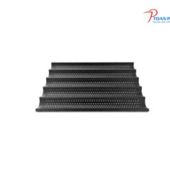 KHAY NƯỚNG UNOX | FORO.BAGUETTE BLACK (PERFORATED ALUMINIUM TRAY)