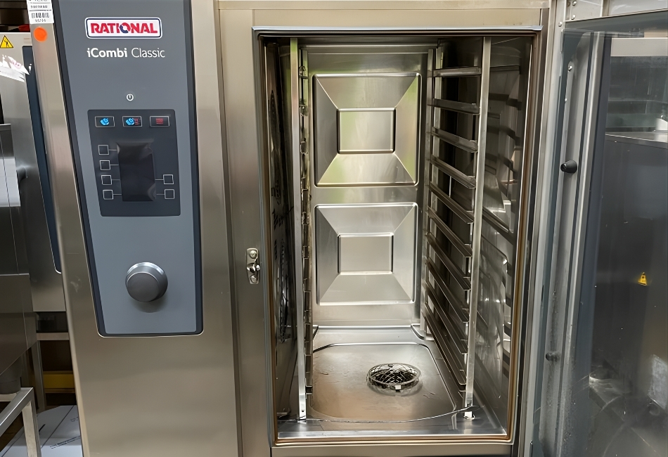 10 lý do Rational là lò combi bán chạy nhất thế giới 3 lò hấp nướng đa năng Rational iCombi Classic 10 khay GN 2/1