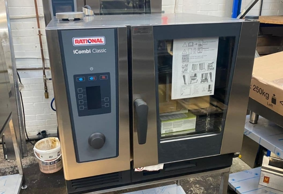 10 lý do Rational là lò combi bán chạy nhất thế giới 2 Lò nướng Rational iCombi Classic 6 khay GN 2/1