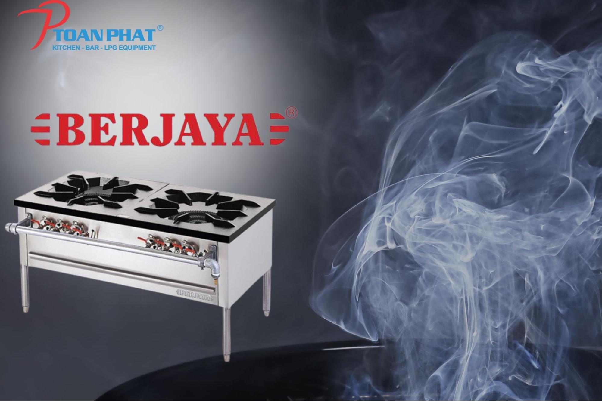 BẾP Á 3 HỌNG 10 Berjaya - thương hiệu cung cấp đa dạng các thiết bị bếp công nghiệp