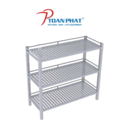KỆ SONG INOX 3 TẦNG