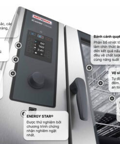 LÒ HẤP NƯỚNG ĐA NĂNG RATIONAL ICOMBI CLASSIC 10 KHAY GN 1/1 10 Những tính năng nổi bật của iCombi Classic 10 khay GN2/1