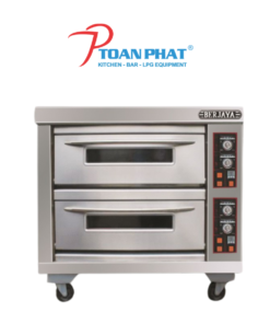 LÒ NƯỚNG BÁNH 2 TẦNG 4 KHAY BERJAYA BJY E13KW-2