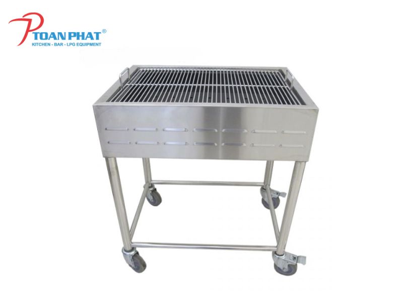 Lò nướng than inox 304 cao cấp - Nhận thiết kế theo yêu cầu 3 Lò nướng than củi