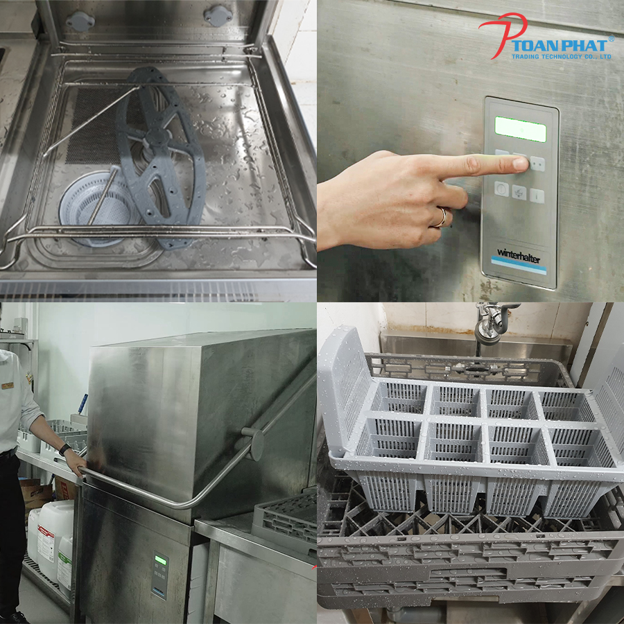 Công dụng của máy rửa chén công nghiệp Winterhalter P50